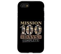 Custodia per iPhone SE (2020) / 7/8 Missione Completa 100 Giorni di Scuola Camo 100th Day Regali