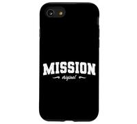 Custodia per iPhone SE (2020) / 7/8 Missione originale Texas Retro Hometown Nome Mission Original
