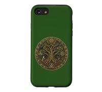 Custodia per iPhone SE (2020) / 7/8 Mitologia celtica dei boschi druidi della quercia sacra
