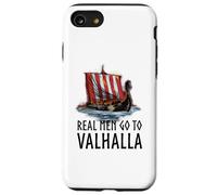 Custodia per iPhone SE (2020) / 7/8 Mitologia norrena - I veri uomini vanno a Valhalla - Viking Longship