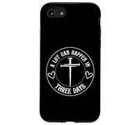 Custodia per iPhone SE (2020) / 7/8 Molto può accadere in 3 giorni di Pasqua Domenica religiosa cristiana