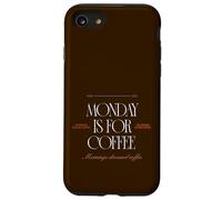 Custodia per iPhone SE (2020) / 7/8 Monday is-for caffè - lunedì mattina una tazza di caffè