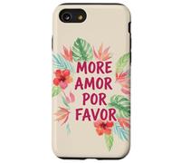 Custodia per iPhone SE (2020) / 7/8 More Amor Por Favor Corona Floreale Tropicale