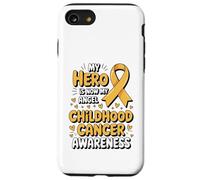 Custodia per iPhone SE (2020) / 7/8 My Hero Is Now My Angel Childhood Cancer Awareness Apparel