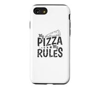 Custodia per iPhone SE (2020) / 7/8 My Pizza My Rules Italiano e Formaggio