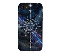 Custodia per iPhone SE (2020) / 7/8 Mystical Sun Moon Nebula Art Cosmic Harmony Design