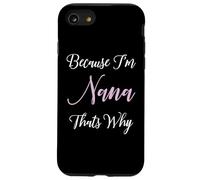 Custodia per iPhone SE (2020) / 7/8 Nana nome personalizzato donne carino rosa ragazza personalizzata cella regalo