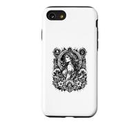 Custodia per iPhone SE (2020) / 7/8 Nereide Tridente Wave Dea del Mare Del Profondo Greco