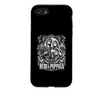 Custodia per iPhone SE (2020) / 7/8 Nero E Poppaea Roma Brucia Per Vanità Antica Roma