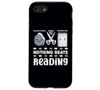 Custodia per iPhone SE (2020) / 7/8 Niente batte Reading Rock Paper Scissors Funny Book Lover