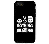 Custodia per iPhone SE (2020) / 7/8 Niente batte Reading Rock Paper Scissors Funny Book Lover