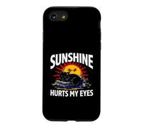 Custodia per iPhone SE (2020) / 7/8 Night Owl Introvert Sunshine Hurts My Eyes Funny Black Cat