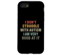 Custodia per iPhone SE (2020) / 7/8 Non lotto con l'autismo, sono molto bravo a farlo - Uomini Bambini