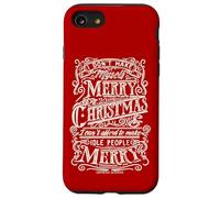 Custodia per iPhone SE (2020) / 7/8 Non mi faccio allegra a Natale citazione