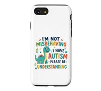Custodia per iPhone SE (2020) / 7/8 Non mi sto comportando male Ho consapevolezza dei dinosauri per bambini autismo