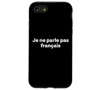Custodia per iPhone SE (2020) / 7/8 "Non parlo francese." divertente parola francese