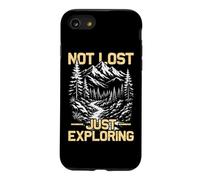 Custodia per iPhone SE (2020) / 7/8 Non perso solo esplorando alpinista divertente escursionista