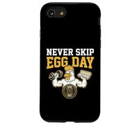 Custodia per iPhone SE (2020) / 7/8 Non saltare mai Egg Day Funny Gym Bro Lifting