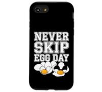 Custodia per iPhone SE (2020) / 7/8 Non saltare mai Egg Day Funny Gym Bro Lifting