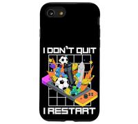 Custodia per iPhone SE (2020) / 7/8 Non smetto di ricominciare divertente amante dei videogiochi