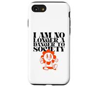 Custodia per iPhone SE (2020) / 7/8 Non sono più un pericolo per la società (Grafica divertente)