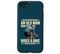 Custodia per iPhone SE (2020) / 7/8 Non sottovalutare il vecchio nei suoi 70 anni in bicicletta