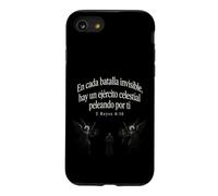 Custodia per iPhone SE (2020) / 7/8 Non temere l'esercito del cielo è con te 2 re 6:16 Spagnolo
