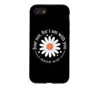 Custodia per iPhone SE (2020) / 7/8 Non temere per io sono con te Isaia 41:10 Christian Daisy Art