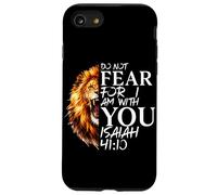 Custodia per iPhone SE (2020) / 7/8 Non temere per io sono con te Isaia 41:10 Leone di Giuda