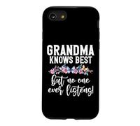 Custodia per iPhone SE (2020) / 7/8 nonna sa meglio ma nessuno mai ascoltaexcl nonna