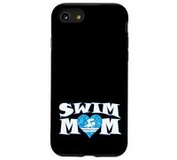 Custodia per iPhone SE (2020) / 7/8 Nuotatore d'acqua a forma di cuore per piscina nuoto e immersioni