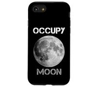 Custodia per iPhone SE (2020) / 7/8 Occupy Moon, Not Mars - Missione Lunare Scienza e Tecnologia