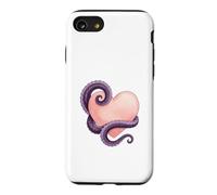Custodia per iPhone SE (2020) / 7/8 Octopus Heart Tentacle Ocean Love Cute Octopus