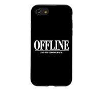 Custodia per iPhone SE (2020) / 7/8 Offline non torna indietro Batteria sociale introversa