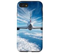 Custodia per iPhone SE (2020) / 7/8 Oltre l'orizzonte: aereo da dietro