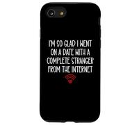 Custodia per iPhone SE (2020) / 7/8 Online Dating Anniversary Valentines Dating App Funny Couple