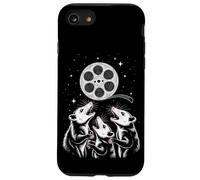 Custodia per iPhone SE (2020) / 7/8 Opossum Movie Night Cosmic Reel Fantasy Scene