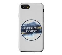 Custodia per iPhone SE (2020) / 7/8 Oregon Coast Pacific NW Vacation Souvenir Acquerello Design