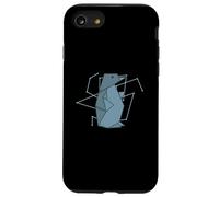 Custodia per iPhone SE (2020) / 7/8 Origami Penguin come fresco Forma