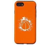 Custodia per iPhone SE (2020) / 7/8 Pallacanestro Shattered Graphic Sport Fan Art