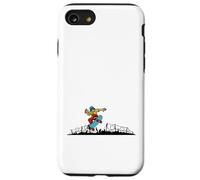 Custodia per iPhone SE (2020) / 7/8 Pattinatore di skateboard su muri e bordi
