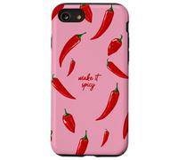 Custodia per iPhone SE (2020) / 7/8 Peperoncino Giocoso Piccante Alla Moda Divertente Citazione Estetica