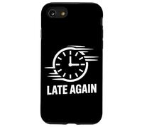 Custodia per iPhone SE (2020) / 7/8 Perdita Del Tempo Late Again Sempre In Ritardo