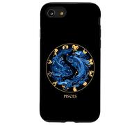 Custodia per iPhone SE (2020) / 7/8 Pesci Zodiaco Astrologia Oroscopo Costellazione Celeste