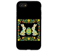 Custodia per iPhone SE (2020) / 7/8 Petrykivka Pysanky Easter Bunny Eggs Orgoglioso arte popolare