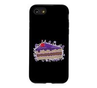 Custodia per iPhone SE (2020) / 7/8 Pezzo di torta viola