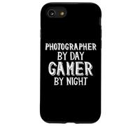 Custodia per iPhone SE (2020) / 7/8 Photographer By Day Gamer By Night PC Gaming Photography