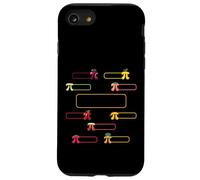 Custodia per iPhone SE (2020) / 7/8 Pi Menu Pi Simbolo Torta Menu Pi Sapori Torta Sapori Pi Giorno