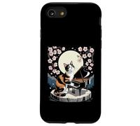 Custodia per iPhone SE (2020) / 7/8 Pianista Gatto Musica Classica Luna Gattino Pianista Giappon