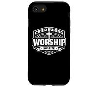 Custodia per iPhone SE (2020) / 7/8 Pianto di nuovo durante il culto Cristiano Gesù Cristo Dio Chiesa